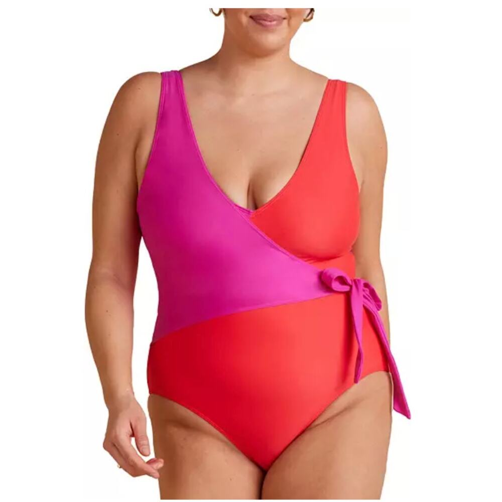 Summersault The Perfect‎ Wrap One-Piece Size 14